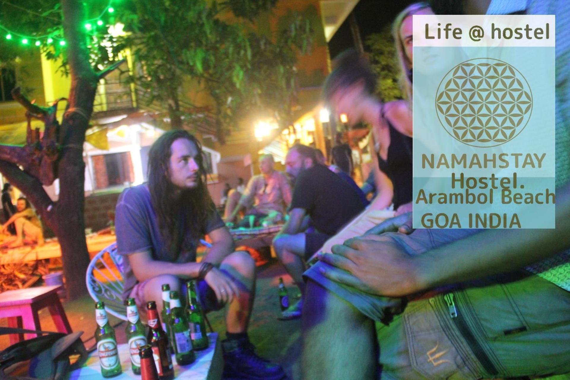 Namahstay Hostel, Cowork & Artist Residency Arambol Exteriör bild